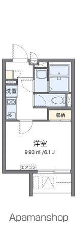 クレイノフィオレンテ(1K/2階)の間取り写真