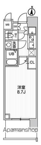LA DOUCEUR本郷(1K/9階)の間取り写真