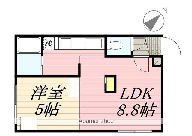 LUNA CRECIENTE KOTONIルナクレシエンテコト(1LDK/3階)の間取り写真