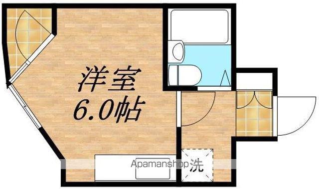 クリオ円山公園壱番館(ワンルーム/3階)の間取り写真