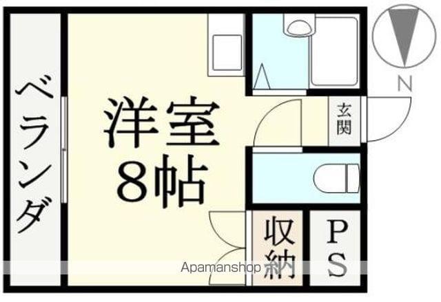 ハイムクマンド(ワンルーム/5階)の間取り写真