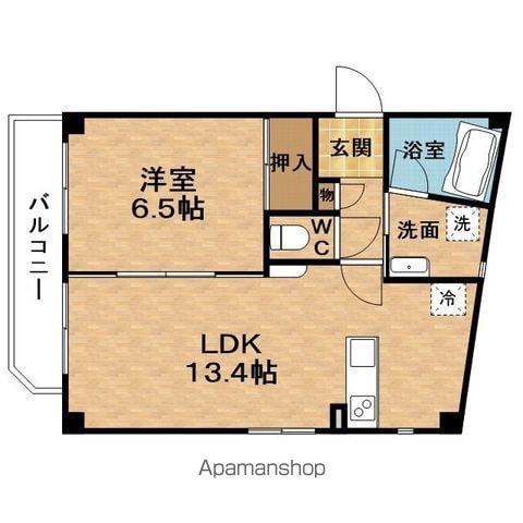 AXISTOYOSAKI(1LDK/5階)の間取り写真