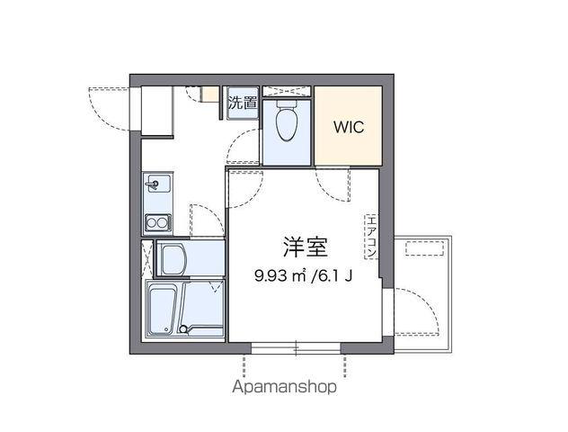 クレイノ南大塚(1K/3階)の間取り写真