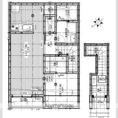 リーブルファイン則武Ⅱ(1LDK/2階)の間取り写真