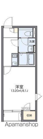レオネクストNISHIDA(1K/2階)の間取り写真