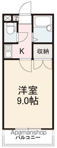 メグナル21(1K/2階)の間取り写真