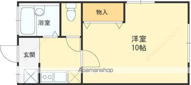 グリーンハイツ(1K/2階)の間取り写真