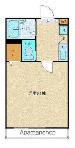 フェリーチェ阿佐ヶ谷1(1K/2階)の間取り写真