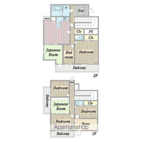 マンション FTY(6LDK/1階)の間取り写真