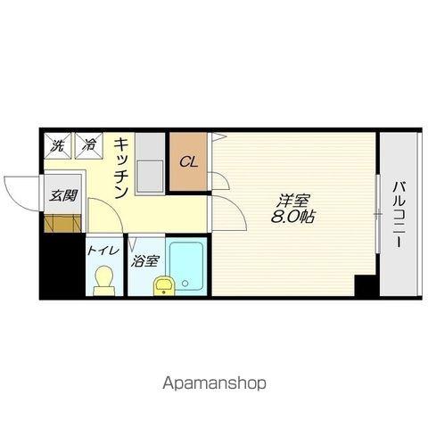 FORYOU37(1K/4階)の間取り写真