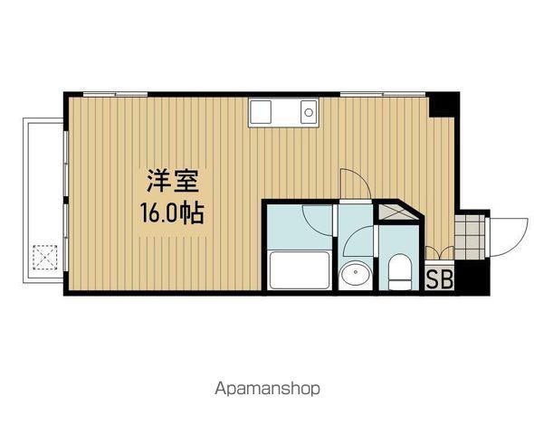 興松マンション(ワンルーム/4階)の間取り写真