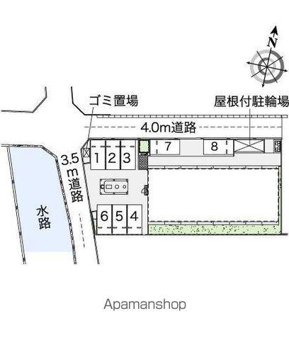 レオネクストヴィラ須賀(1LDK/1階)の間取り写真