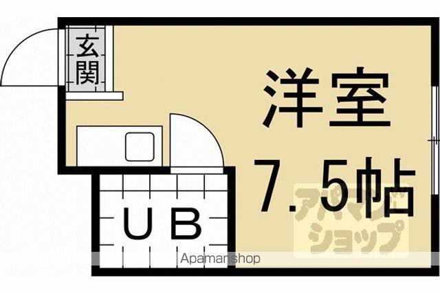 プチハイツ小倉(ワンルーム/3階)の間取り写真
