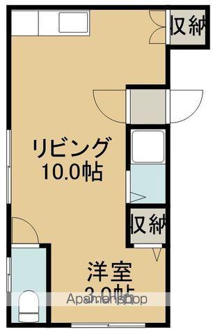 セントラルハイム(1LDK/1階)の間取り写真