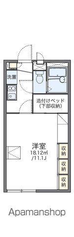レオパレス伊万里リバーサイドB(1K/2階)の間取り写真