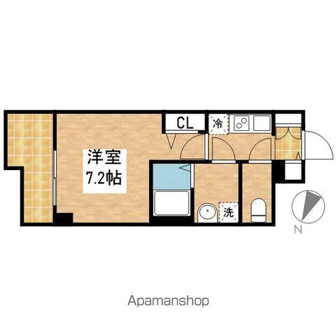 プレサンス丸の内レジデンスⅡ(1K/6階)の間取り写真