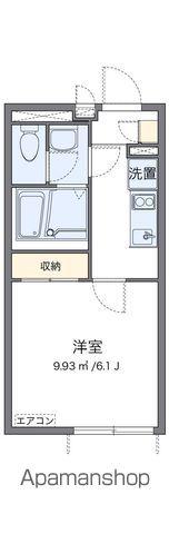 レオネクストCOZY(1K/1階)の間取り写真
