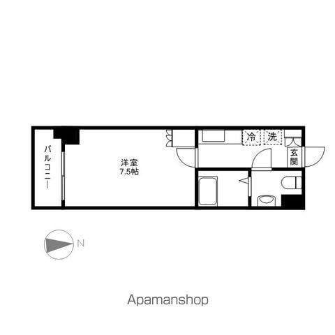 ISM栄(1K/10階)の間取り写真
