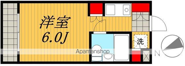 エル・ヴィーナ三軒茶屋(ワンルーム/4階)の間取り写真