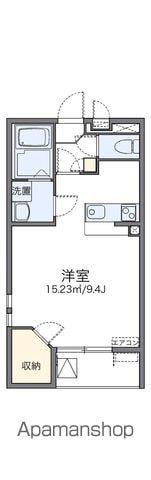 レオネクストハーモニー(1K/3階)の間取り写真