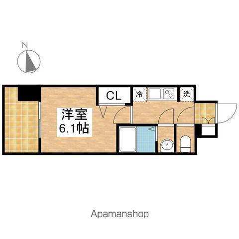 プレサンス大須観音フィエスタ(1K/2階)の間取り写真