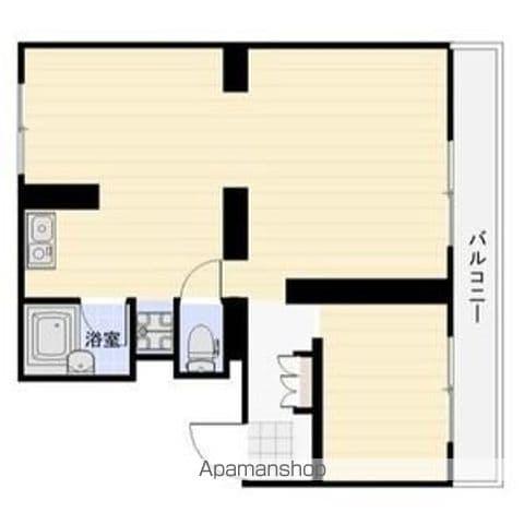 菅原ビル(ワンルーム/3階)の間取り写真