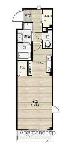 JOY HOME(1K/1階)の間取り写真