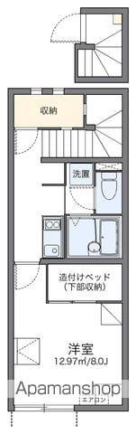 レオネクストスプリングヒル(1K/2階)の間取り写真