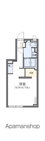アルク三和(1K/1階)の間取り写真