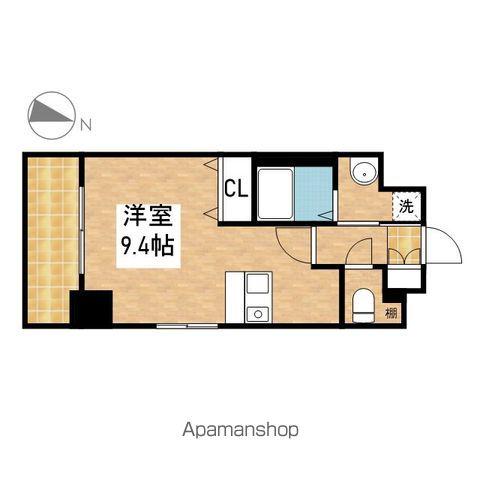 プレサンス名古屋城前(ワンルーム/10階)の間取り写真