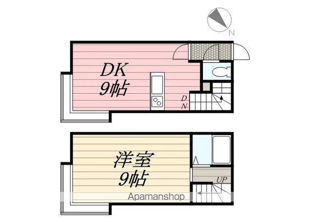 AMS平和通(1LDK/1階)の間取り写真