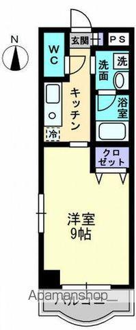 LUMIERE(1K/6階)の間取り写真