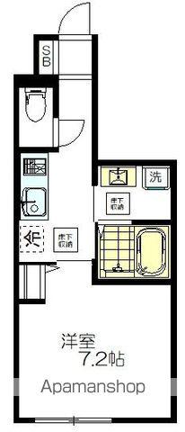 四谷3丁目計画(1K/1階)の間取り写真
