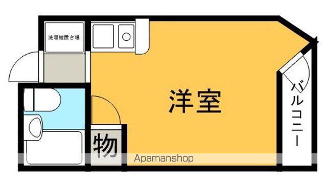 グリーンセトルオークラ(1K/3階)の間取り写真