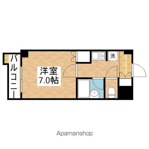 プロクシィ広路本町(1K/2階)の間取り写真