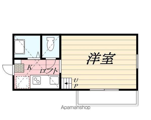 メゾネット田主丸(1K/1階)の間取り写真