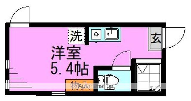 アーバンプレイス高円寺V(ワンルーム/1階)の間取り写真