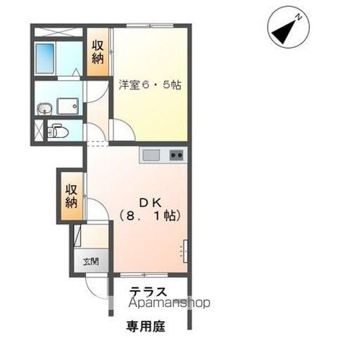 サンライズ21 Ⅱ(1LDK/1階)の間取り写真
