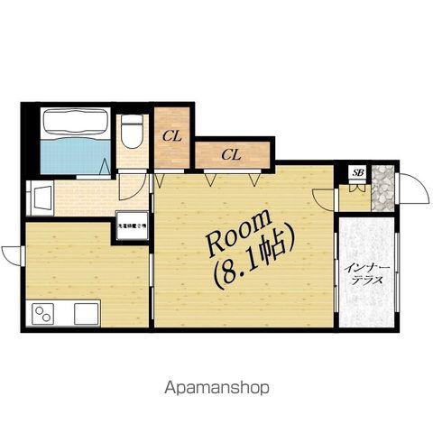 旭区森小路2丁目アパート工事(1K/1階)の間取り写真
