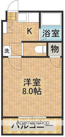 マンション児玉(1K/4階)の間取り写真