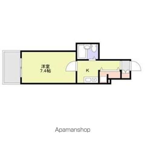 シグマケミカル名古屋ビル(1K/6階)の間取り写真