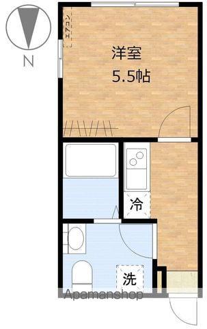 SOPHIE DE BLANC(1K/3階)の間取り写真