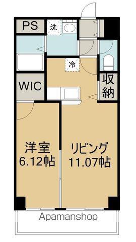WINDOM住吉(1LDK/3階)の間取り写真