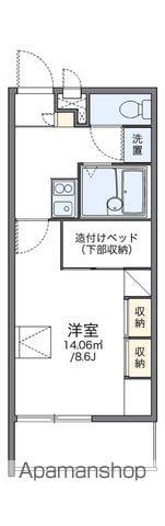 レオパレスカサ エスペランサ(1K/2階)の間取り写真