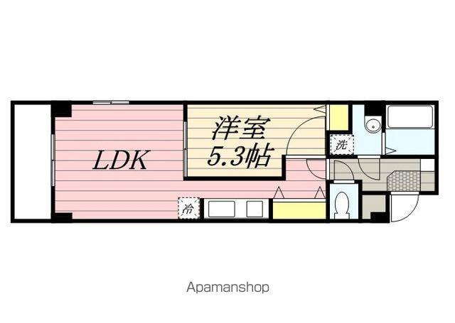 EMIGRANT(1LDK/5階)の間取り写真