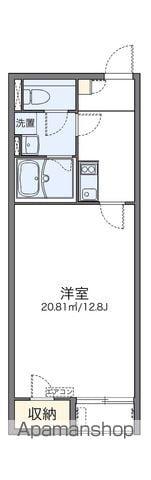 レオネクスト山根(1K/2階)の間取り写真