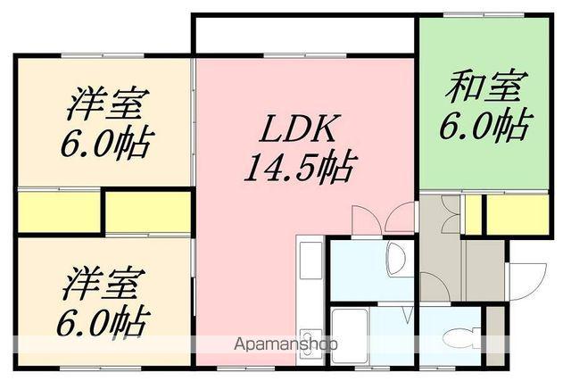 YELL Ⅰ(3LDK/1階)の間取り写真