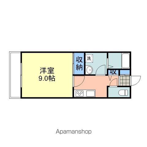 メゾン多田A棟(1K/2階)の間取り写真