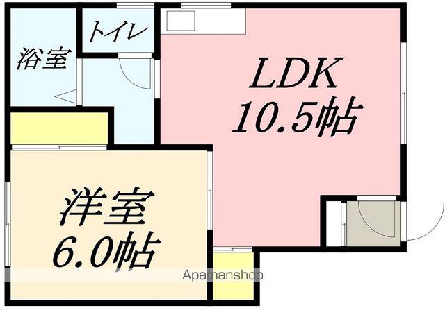 マージュ春日台(1LDK/3階)の間取り写真