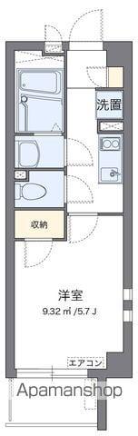 クレイノリレーション中野(1K/3階)の間取り写真